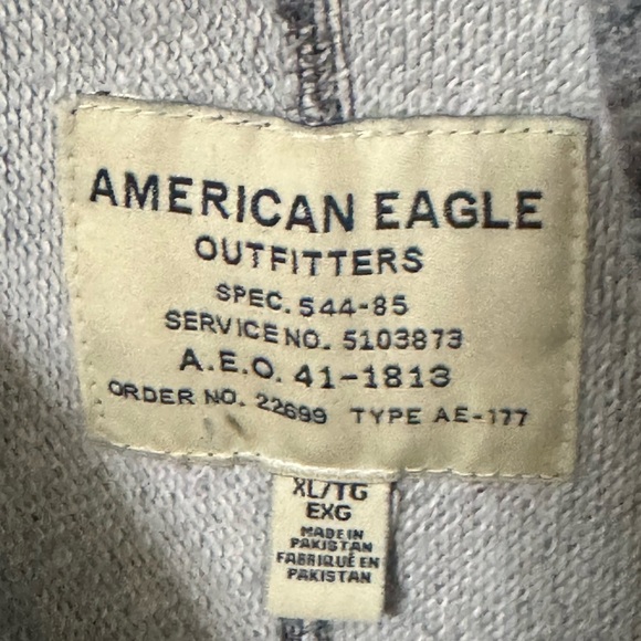 Vintage XL American Eagle Hoodie - Picture 3 of 3